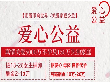 壶关捐卵助孕生子 爱心志愿者招募
